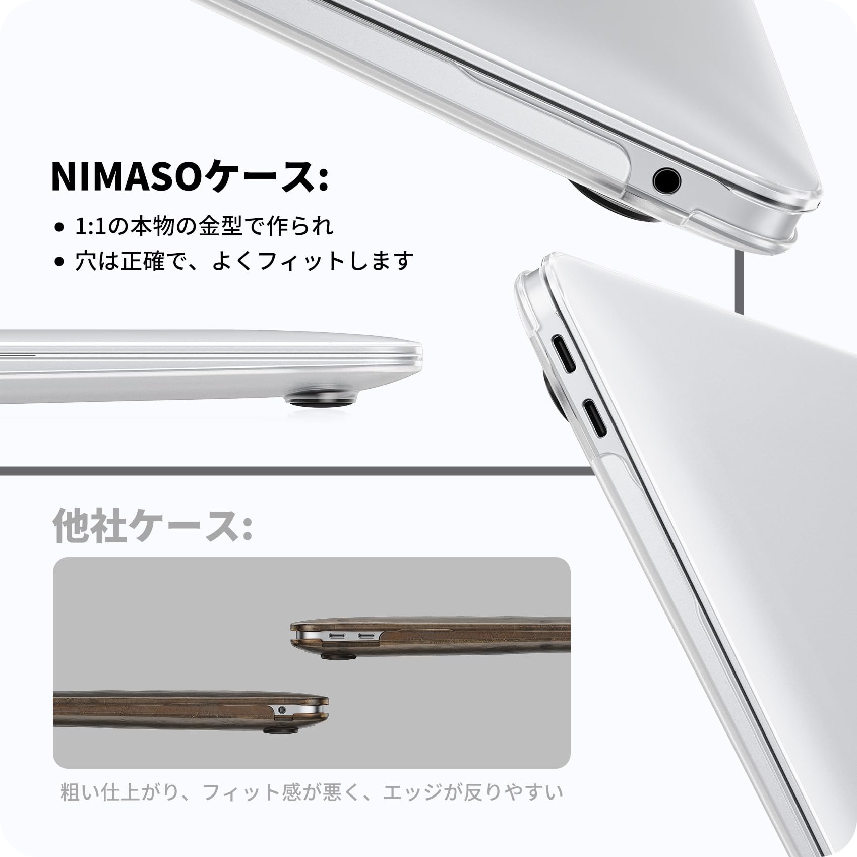 【8/25まで出品】MacBook Air M1 ケース付き Amazon.co.jp: 2025 M4対応 MacBook Air 13.6インチ ケース 2024